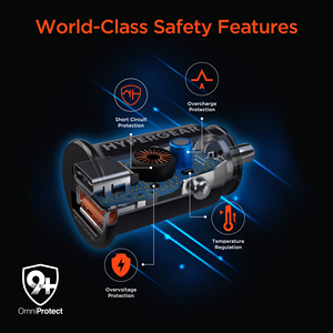 Mini Caricabatterie da Auto USB-C PD 20W + USB 18W a Ricarica Rapida - Product Image 5