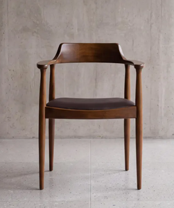 Sillón Moderno de Madera con Cojín, Silla de Comedor de Estilo Mid-Century para Sala de Estar, Cocina, Decoración del Hogar - Product Image 2