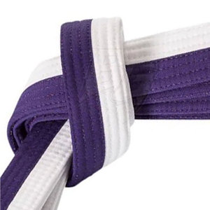 เข็มขัดฝึกซ้อม BJJ คุณภาพพรีเมียมสำหรับขายส่ง  วัสดุผ้าฝ้ายนุ่ม  ปักลายสีตามสั่ง  ปรับขนาดได้ - Product Image 6