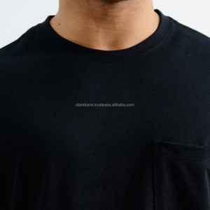 เสื้อยืดผ้าฝ้าย100% สำหรับผู้ชายทรงหลวมพิมพ์ลาย - Product Image 4