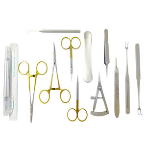 ชุดเครื่องมือผ่าตัดเปลือกตาแบบแมนนวล 12 ชิ้น ทำจากสแตนเลสสตีล ระดับมืออาชีพ พรีเมียม ได้รับการรับรองมาตรฐาน CE ระดับ II - Product Image 1