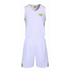 Vêtements de sport respirants pour l'entraînement d'équipe, uniforme de basket-ball, vêtements de sport athlétiques respirants, tenue d'entraînement et de compétition d'équipe - Product Image 1