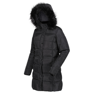 Parka Réversible Isolée et Imperméable pour Femmes Industrielles, Veste d'Hiver Sportive avec Capuche en Fourrure Coupe-Vent, Décontractée, OEM ODM, Fabrication Mondiale - Product Image 3