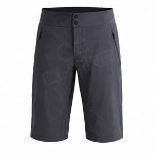 Shorts de cyclisme pour homme personnalisés, à séchage rapide, coupe ample, pour le VTT, extensibles, avec cordon de serrage et poche zippée - Product Image 1
