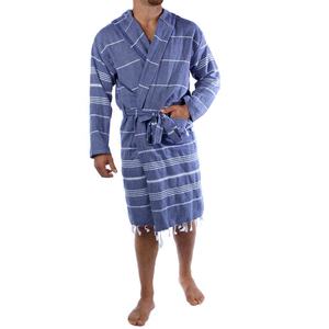 Bata de Baño Turca Unisex de Lujo, 100% Algodón, con Capucha, Diseño a Rayas, Tallas Grandes, Venta al por Mayor, Liquidación, para Hombre y Mujer - Product Image 2