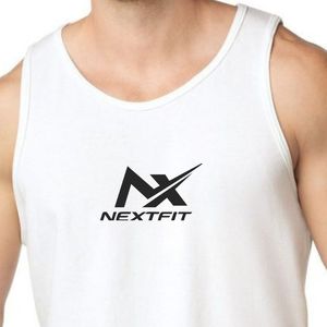Camiseta sin mangas de algodón premium para hombre, chaleco transpirable informal, corte holgado, ropa de verano para entrenamiento en el gimnasio - Product Image 3