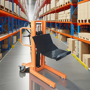 Apilador Hidráulico Manual con Plataforma Inclinable, Elevador de Materiales de Alta Resistencia para Uso en Almacenes y Fábricas - Product Image 3