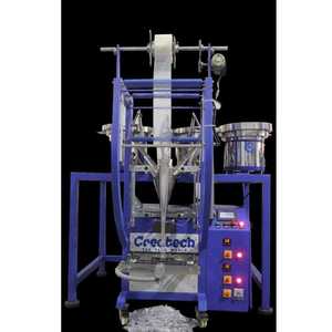 Máquina Empacadora de Bolsas de Plástico Totalmente Automática y Eléctrica de DELUXE INDUSTRIES para Sujetadores, Alta Productividad, 220V - Product Image 1