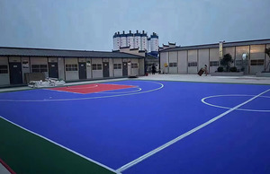Baldosas de Vinilo Antideslizantes y Resistentes al Desgaste para Baloncesto y Patinaje, Diseño Moderno, para Interiores y Exteriores, Piso Deportivo para Baile y Patinaje - Product Image 5