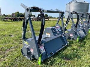 Loftness Battle Ax Forestry Mulcher <b>Wood</b> Chipper High Performance Hydraulic Mulching Head Pump Gear for Skid Steers Compact - Product Image 1