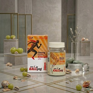 Comprimés de calcium à base de plantes ayurvédiques OEM ODM, formule botanique naturelle inspirée du patrimoine et des traditions ayurvédiques - Product Image 1