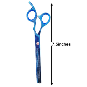 Kit de Coiffure Professionnel à Domicile : Ciseaux de Coiffure, Ciseaux à Effiler, Peigne et Étui pour Hommes - Product Image 4