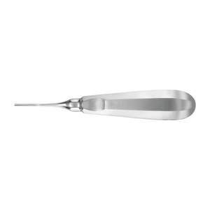 Élévateur d'otte gauche en acier inoxydable pour extraction dentaire, instrument chirurgical professionnel - Product Image 5