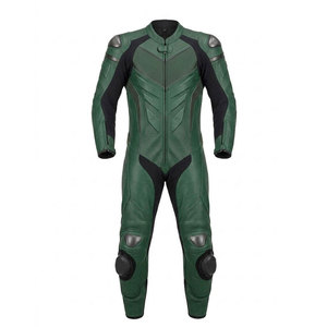 Traje de Motocicleta de Cuero Transpirable y Duradero de Primera Calidad para Uso Diario en Todas las Estaciones, Manga Larga - Product Image 1