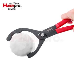 HANDYPRO <b>Oil</b> <b>Filter</b> <b>Wrench</b> 12" S45C Material Red Color Vehicle Repair Tool - Product Image 4