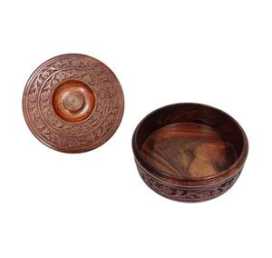 Wooden Chapati <b>Box</b> Chapati <b>Box</b> for Kitchen Wooden Hotpot Roti <b>Box</b> Serving Casserole Set Hotpot for Chapati Roti <b>Decor</b> - Product Image 3