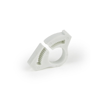 Colliers de serrage pour tuyaux en plastique Essentra, clips de câble en nylon blanc 6/6 SHC, collier de serrage Snap-It