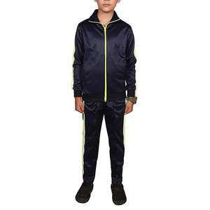 Survêtements à cordon de serrage respirants de qualité supérieure, couleur personnalisée, pour garçons, vêtements décontractés d'hiver pour enfants, écologiques, avec logo personnalisé - Product Image 4