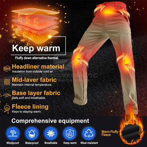 Vêtements de randonnée haut de gamme pour l'extérieur, design confortable et flexible, pantalon softshell pour une utilisation active en extérieur, pantalon softshell - Product Image 5