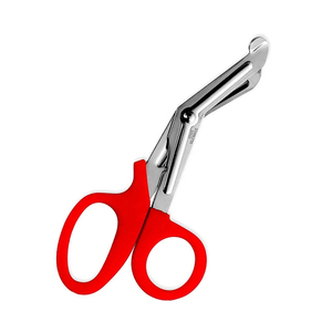 Ciseaux de qualité supérieure pour couper les bandages, avec manche en plastique rouge, ciseaux médicaux de premiers secours, ciseaux universels pour infirmières, ciseaux utilitaires - Product Image 6