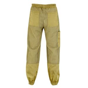 Pantalones de Traje de Apicultura Transpirables de Poliéster de Alta Calidad con Cierre de Cremallera, Ajuste Holgado, Mangas Blancas a Prueba de Picaduras, Costuras Reforzadas - Product Image 2