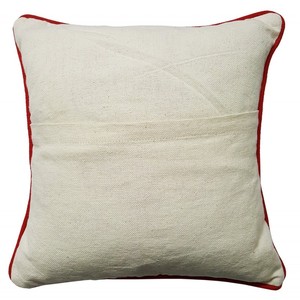 Kashmir Handmade Floral Embroidered Cushion Cover Cotton Decorative <b>Throw</b> Pillow Cover Decorative Floral Embroidery CushionCover - Product Image 3