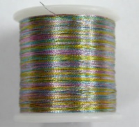 Danking DK-331 150D x 100M Multi-Color Metallic Polyester Embroidery Thread for Sewing and Knitting