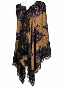 Chal de Cachemira para Mujer, con Cristales, de Lana Fina, Suave, Ligero y Elegante, para Bodas y Fiestas - Product Image 5