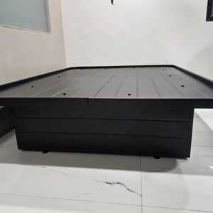 โครงเตียงเหล็กขนาดควีนไซส์แบบหนาพิเศษ สำหรับโรงแรม โมเต็ล เชิงพาณิชย์ รองรับที่นอนเหล็ก พับได้ ทันสมัย - Product Image 3