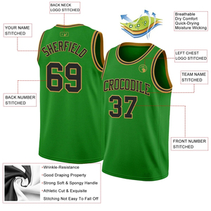Maillot de basket-ball sublimé en polyester 100% de haute qualité, vente en gros, pas cher, personnalisez votre propre logo - Product Image 4