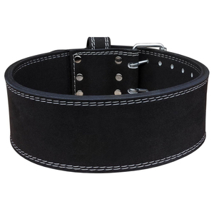 Ceinture de musculation en cuir PU Geo Brothers Company, confortable, réglable, respirante, avec boucle à double ardillon – Durable - Product Image 1