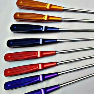 Curetas Cervicales Óseas, Instrumentos Ortopédicos para Columna Vertebral, Acero Inoxidable, Manuales, 8 Piezas, Aprobadas por CE por Dentavex - Product Image 2