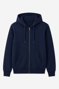 Custom <b>Mens</b> <b>Zip</b> <b>Up</b> Hoodie <b>Fleece</b> Sweatshirt Long Sleeve Drawstring Hood Front Pockets Casual Sportswear Streetwear Winter Wears - Product Image 3