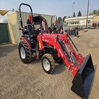 Trattore Agricolo Usato Solis 3200V 2WD con Caricatore Frontale per Fattoria e Ranch