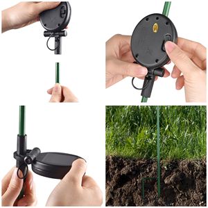 Luce solare albero di natale giardino ecologico decorazione esterna con abbagliante luci LED - Product Image 5