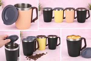 Mug à café personnalisé en acier inoxydable SweetSip Liviya avec impression pour Thanksgiving et Halloween, utilisation promotionnelle au bureau - Product Image 3