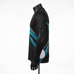 T-shirt décontracté pour homme de haute qualité, 100% coton, logo personnalisé sublimé, séchage rapide, respirant, manches courtes, été - Product Image 2