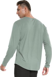 T-shirt décontracté à col rond pour homme, design personnalisé de haute qualité, manches longues, été, vente chaude - Product Image 2