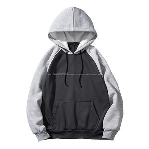 เสื้อสเวตเตอร์สวมหัวของผู้ชายผ้าฝ้ายออร์แกนิกกำหนดเองมีฮู้ดขนาดใหญ่เสื้อผ้าแนวสตรีทผ้าสแปนเด็กซ์ขายส่ง - Product Image 6