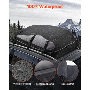 Borsa Portabagagli da Tetto Impermeabile da 21 Piedi Cubici per Auto Toyota - Tessuto Oxford 900D - Product Image 2