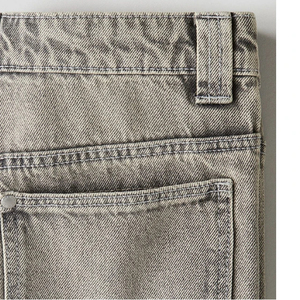 Pantalones Cortos de Mezclilla para Hombre de Alta Calidad, Estilo Vintage, Corte Holgado, Lavado Desgastado, Personalizables OEM - Product Image 5