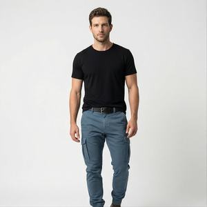 Primavera Verano hombre senderismo pesca masculina activa pantalones de secado rápido transpirable multi-bolsillos hombres pantalones Casual Cargo pantalones masculinos finos - Product Image 1