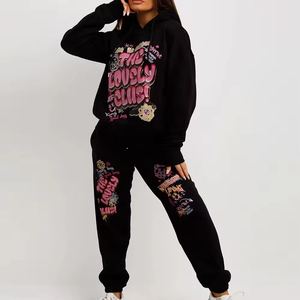 Conjunto Deportivo para Mujer, Ropa Urbana, Nuevo Conjunto Deportivo para Adultos, Personalizado, Informal, 100% Algodón - Product Image 4