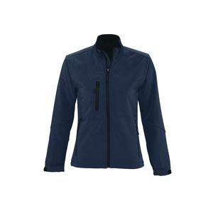 Veste d'hiver à contraste personnalisé de haute qualité pour hommes, coupe-vent à Softshell - Product Image 6