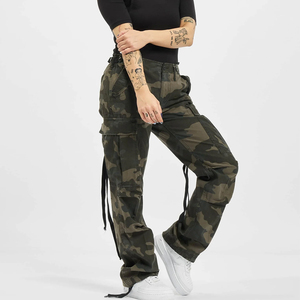 Pantalons cargo pour femmes, pantalons utilitaires confortables avec de grandes poches et un design durable pour les activités décontractées et de plein air - Product Image 1