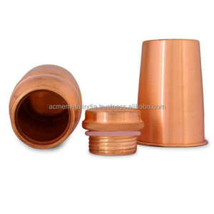 Simple Design Pure Copper <b>Water</b> <b>Bottle</b> Economical Kitchenware With Custom Logo From Manufacturer in India for Gym Activities - Product Image 3