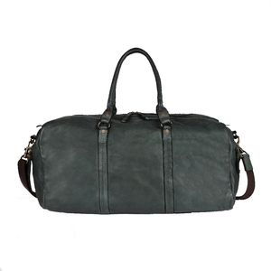 Bolsa de Viaje de Cuero Genuino de Lujo, Gran Capacidad, Impermeable, para Gimnasio, Deportes, Fin de Semana, Ligera, Plegable, para Llevar Equipaje - Product Image 5