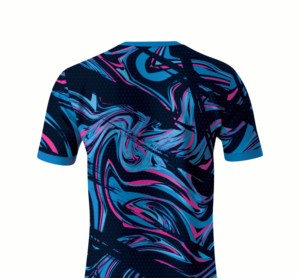 Fashion Sublimation Round Neck Short Sleeve T-<b>Shirt</b> <b>100</b>% <b>Polyester</b> Jersey 180 Grams Comfortable Everyday Streetwear - Product Image 6