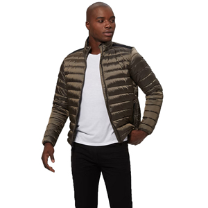 Good Quality 2026 New Design Printed Canvas <b>Men</b> Bubble <b>Jacket</b> OEM Services Latest Model <b>Long</b> Sleeve Custom Waterproof Reversible - Product Image 3