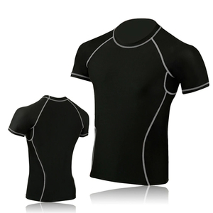 Camiseta de Compresión para Hombre, Ropa Deportiva, Secado Rápido, para Correr, Tenis, Boxeo, Entrenamiento, MMA - Product Image 1